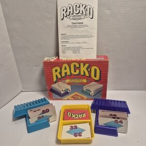 Parker Brothers 1997 Hasbro Racko Card Game - Complete